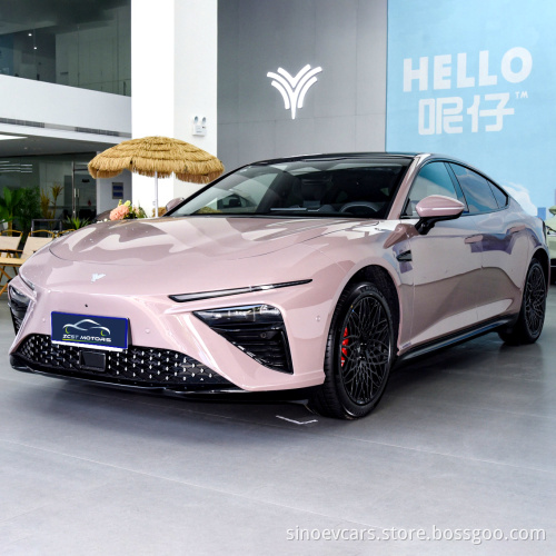 2022 Neta S Sedan Sport Electric Car EV автомобиль Nezha S Новый энергетический автомобиль EV 5 мест Pure &amp; Laser Radar &amp; Glory 4WD